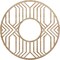Ekena Millwork Empire Wood Fretwork Pierced Ceiling Medallion, Red Oak, 22"OD x 8"ID x 3/8"T CMWP22X22X0375EPRO - alternate 1